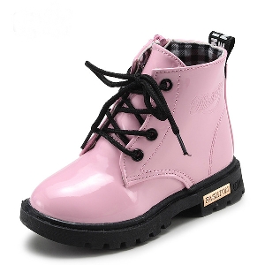 Παιδικές χειμωνιάτικες μπότες για αγόρια και κορίτσια σε μαύρο, κίτρινο, ροζ, κυκλάμινο και  μπλε χρώμα