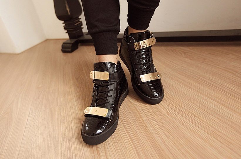 Мъжки лачени кецове Glory в 2 цвята