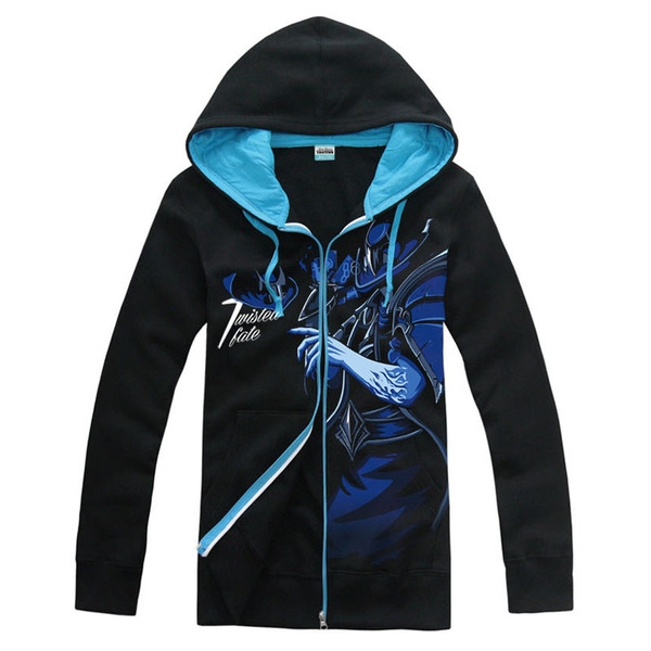 Уникален мъжки суичър в няколко модела на League of Legends светещ в тъмното с щампи на различни герои