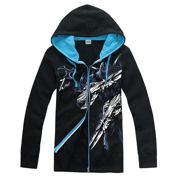 Уникален мъжки суичър в няколко модела на League of Legends светещ в тъмното с щампи на различни герои