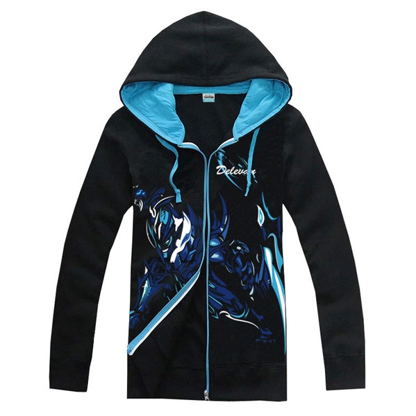 Уникален мъжки суичър в няколко модела на League of Legends светещ в тъмното с щампи на различни герои