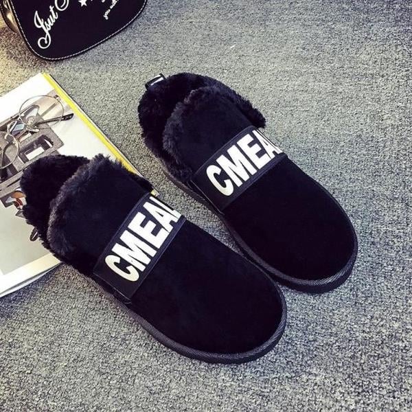 Ζεστεές γυναικείες μπότες σε καφέ, μαύρο, μωβ και μπεζ χρώμα με παχιά σόλα και αδιάβροχη