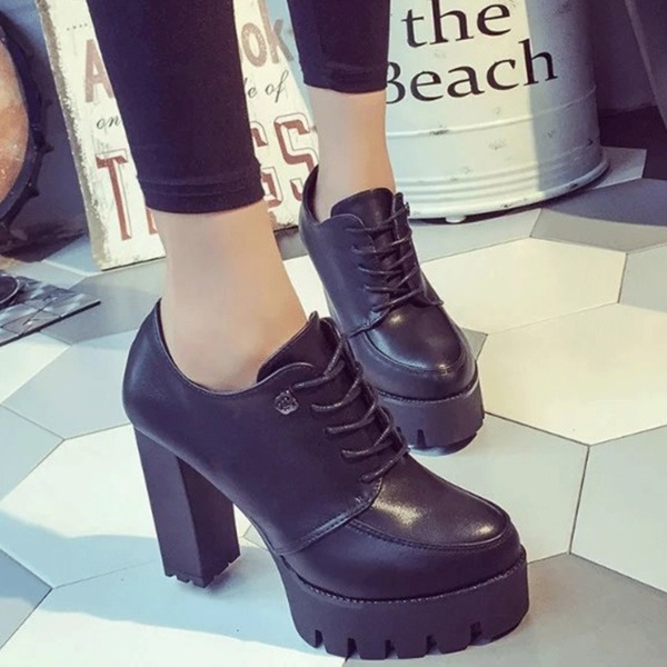 Дамски боти на висок ток - непромокаеми, в черен, сив и червен цвят в няколко модела - с цип, с каишка, ластични, с връзки