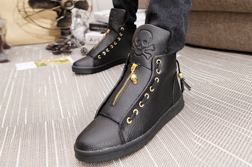 Дамски Кецове Skull Black