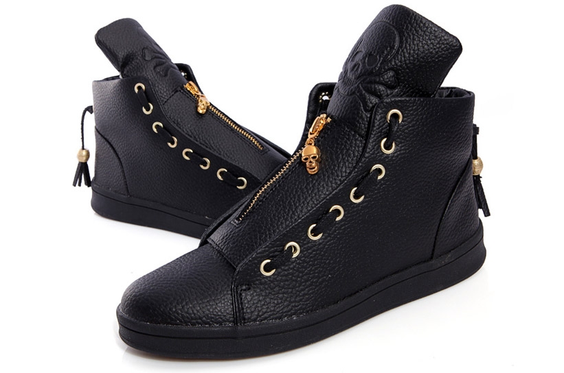 Дамски Кецове Skull Black