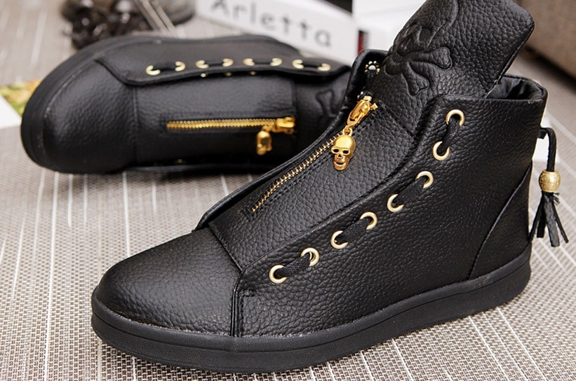 Дамски Кецове Skull Black