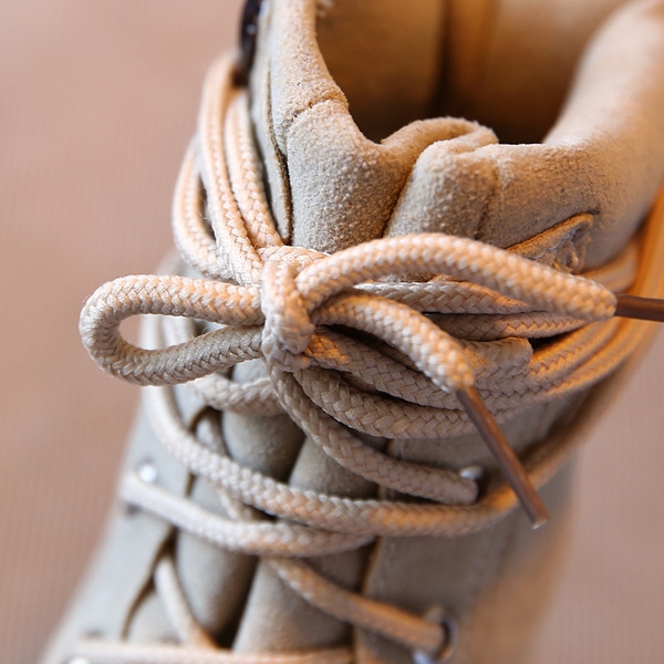 Детски есенни и зимни топли ботуши за момчета и момичета в два модела с мек покривен материал памук