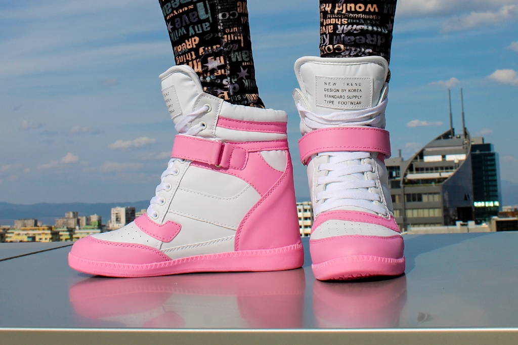 Дамски Високи кецове Korean Style