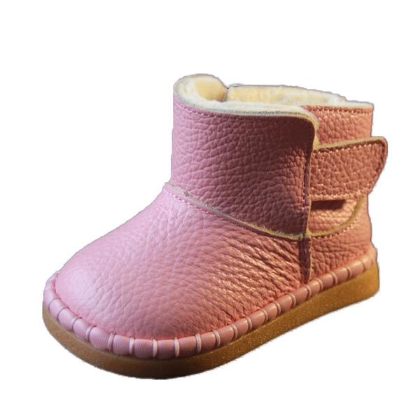 Детски боти за момичета с лепки в бял, червен, розов, жълт цвят