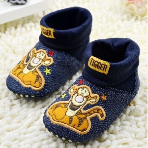 Ζεστές παιδικες μπότες  για κορίτσια και αγόρια σε διάφορα μοντέλα - με panda, τίγρη, γατάκι, κορδέλα και διάφορα χρώματα