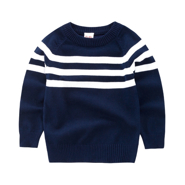 Παιδικό πουλόβερ για αγόρια σε 2 μοντέλα και πολλά χρώματα - γκρι, πορτοκαλί, πράσινο, κίτρινο, γαλάζιο, βαθύ μπλε, κόκκινο