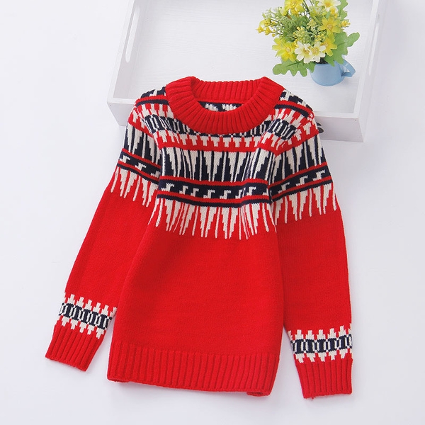 Детски пуловер за момчета в над 20 модела цветови гами