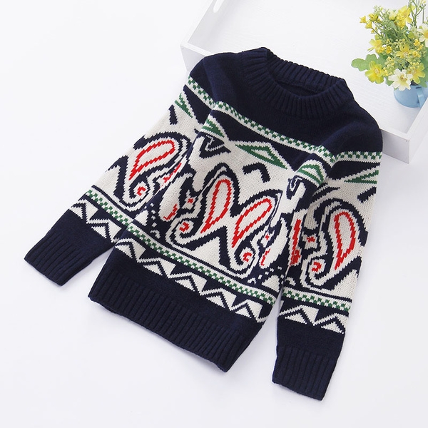 Детски пуловер за момчета в над 20 модела цветови гами