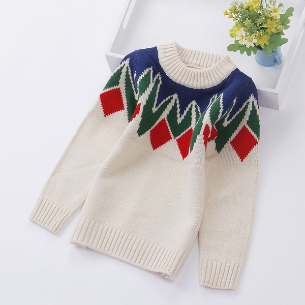 Детски пуловер за момчета в над 20 модела цветови гами