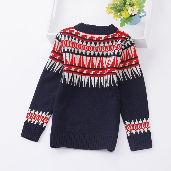 Детски пуловер за момчета в над 20 модела цветови гами