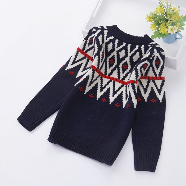 Детски пуловер за момчета в над 20 модела цветови гами