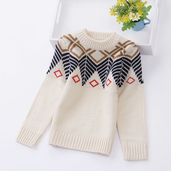 Детски пуловер за момчета в над 20 модела цветови гами