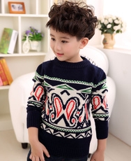 Детски пуловер за момчета в над 20 модела цветови гами