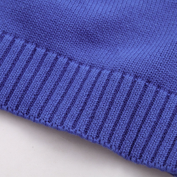 Детски син пуловер за момчета с анимирано декорация на тигър