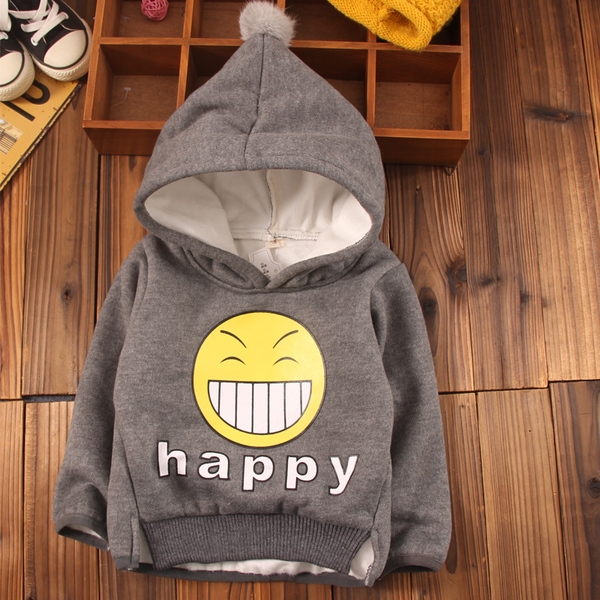 Детски дебел пуловер Happy за момчета в черен, оранжев. зелен. розов, тъмносив, тъмносин цвят