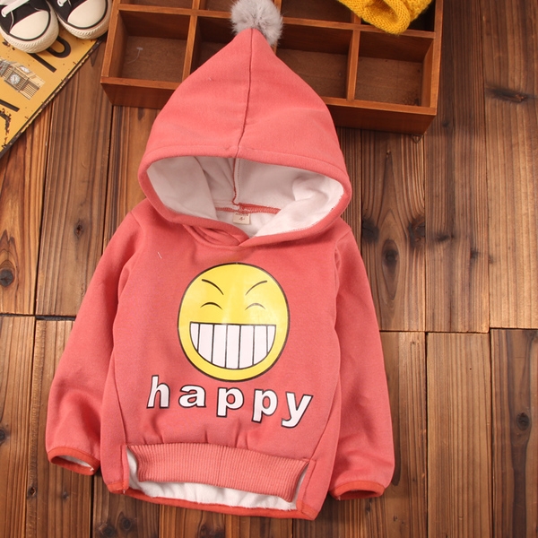 Детски дебел пуловер Happy за момчета в черен, оранжев. зелен. розов, тъмносив, тъмносин цвят