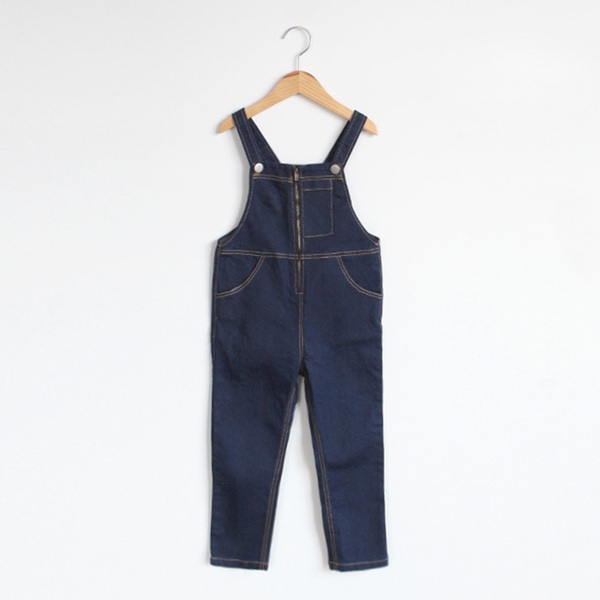 Детски гащеризон за момичета - изчистен, в 2 варианта - с риза и без риза