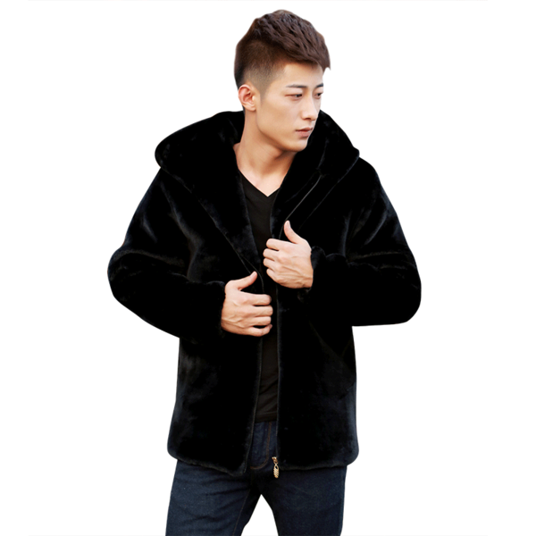 Дебело и елегантно мъжко зимно палто с качулка изключителни модели в сиво, черно, тъмносиньо, кафяво