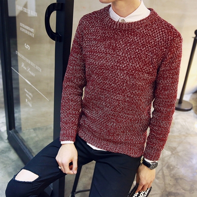 Мъжки пуловери с изчистен дизайн и микс модели в зимни червени зелени сини сиви черни