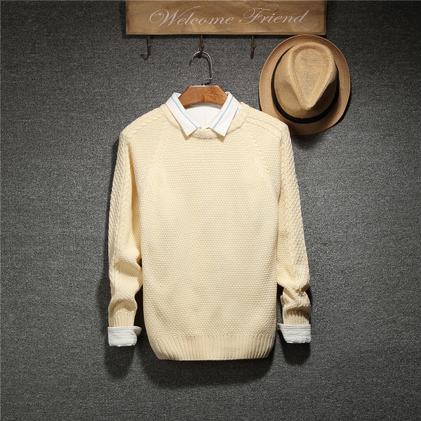 Мъжки пуловери с изчистен дизайн и микс модели в зимни червени зелени сини сиви черни