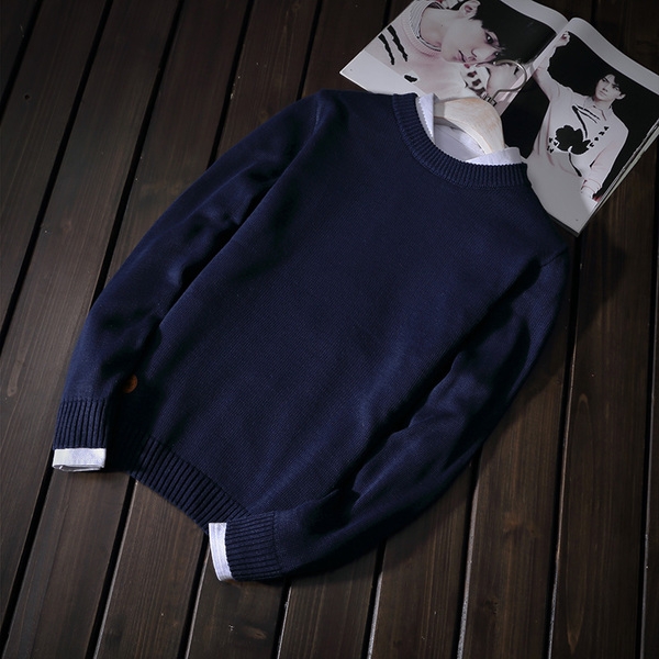 Мъжки пуловери с изчистен дизайн и микс модели в зимни червени зелени сини сиви черни