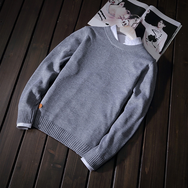 Мъжки пуловери с изчистен дизайн и микс модели в зимни червени зелени сини сиви черни