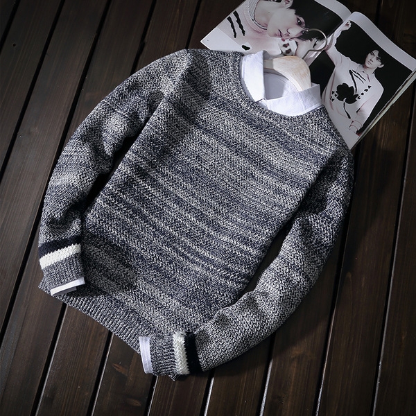 Мъжки пуловери с изчистен дизайн и микс модели в зимни червени зелени сини сиви черни