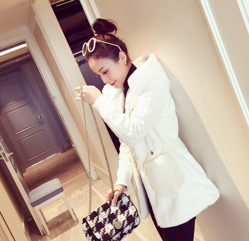 Κυρίες στερεό γιλέκο μπουφάν τύπου