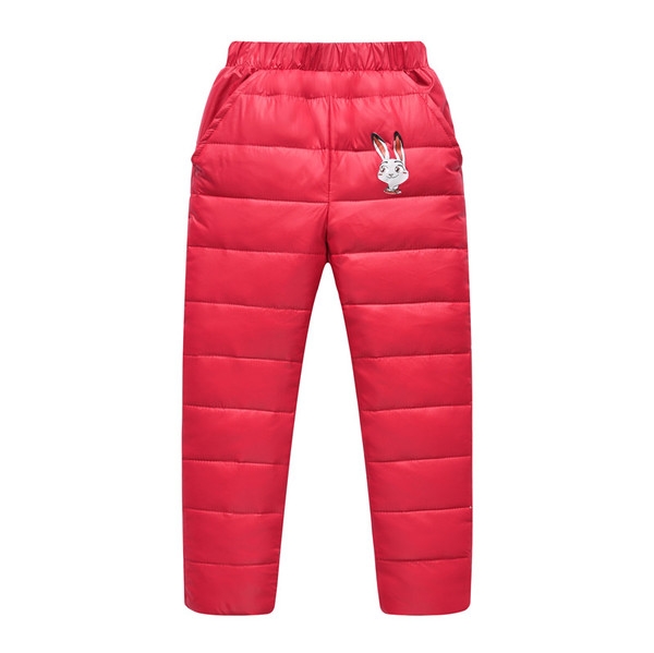 Παιδικά μακρύ και ζεστά χειμωνιάτικα παντελόνια μαύρο, μπλε και κόκκινο χρώμα