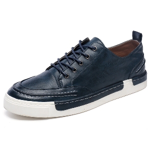 Καθημερινά ανδρικά  παπούτσια  με κορδόνια σε  - γκρι, μαύρο, μπλε και καφέ χρώμα