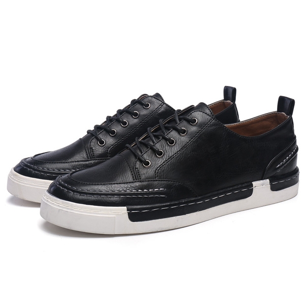 Καθημερινά ανδρικά  παπούτσια  με κορδόνια σε  - γκρι, μαύρο, μπλε και καφέ χρώμα