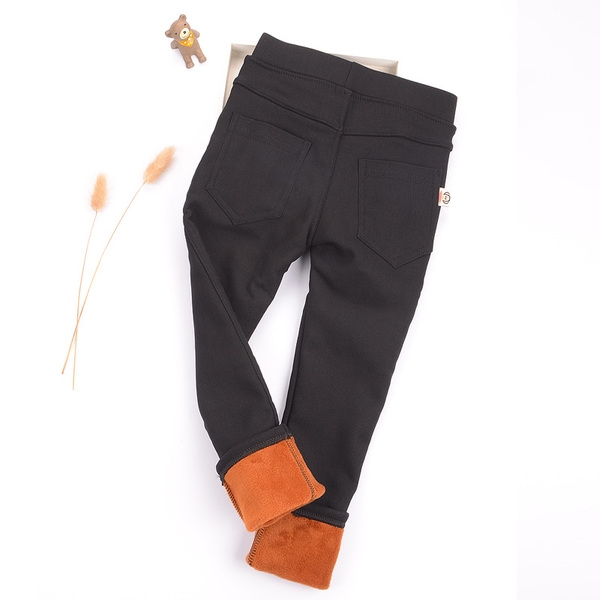 Παιδικά  ελαστικά παντελόνια  spandex για τα κορίτσια -λεπτός τύπος σε  μαύρο, γκρι, σκούρο γκρι και κόκκινο χρώμα