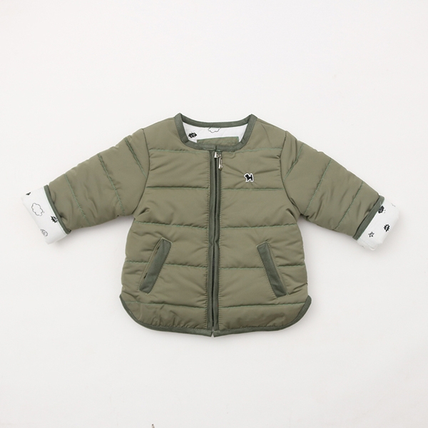 Παιδικό μπουφάν για αγόρια και κορίτσια με O-γιακά σε μαύρο, κόκκινο κίτρινο και γκρι χρώμα