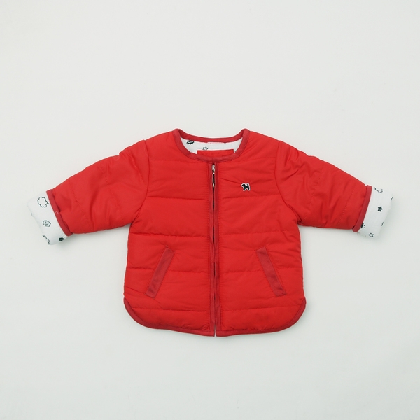 Παιδικό μπουφάν για αγόρια και κορίτσια με O-γιακά σε μαύρο, κόκκινο κίτρινο και γκρι χρώμα