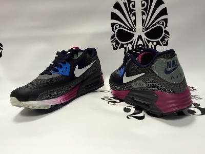 Мъжки маратонки Nike Air Max 90 LUNARLON Black/Grey/Purple/Blue 2015