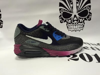 Мъжки маратонки Nike Air Max 90 LUNARLON Black/Grey/Purple/Blue 2015