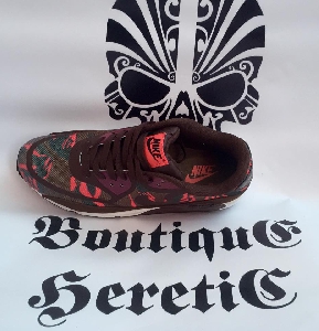 Мъжки маратонки Nike Air Max 90 Brown/Red/Black/White Camouflage 2015