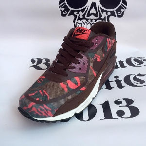 Мъжки маратонки Nike Air Max 90 Brown/Red/Black/White Camouflage 2015