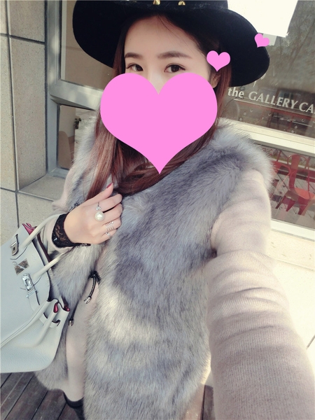 Κυρίες μακρύ σακάκι χειμώνα faux δέρμα παλτό και πράσινο - μπλε, πράσινο, μαύρο, γκρι, λευκό