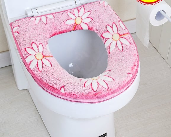 Дебели плюшени детски възглавници подложки за деца момчета и момичета за тоалетна чиния - едноцветни, цветни, анимирани Хелоу Ки