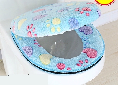 Дебела плюшена водоустойчива възглавница за тоалетна