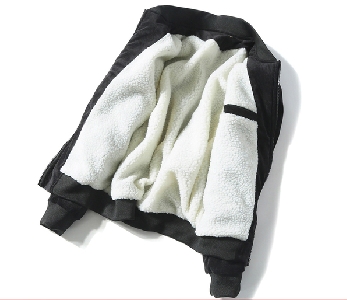 Χειμερινά  μπουφάν ανδρικά με βελούδινη επένδυση μαύρο και γκρι μεγάλο και μικρό μέγεθος