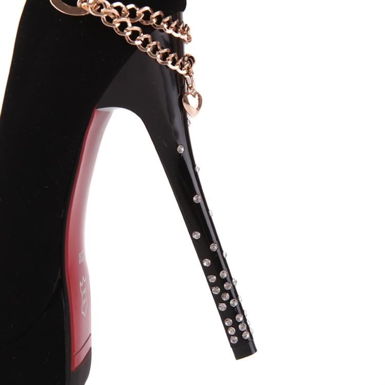 Дамски обувки на висок ток 