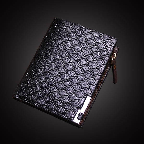 Нестандартни мъжки портфейли в кафяв и черен цвят. 