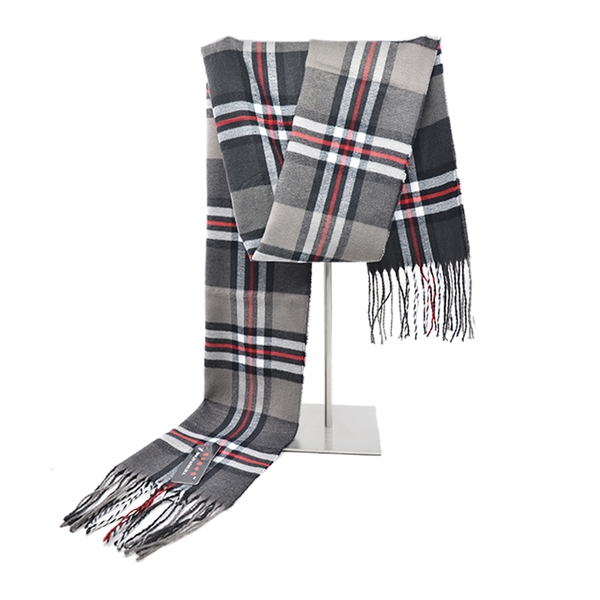 Карирани мъжки шалчета в зимни цветове. 